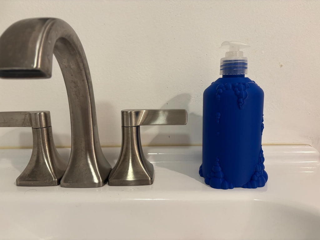 Bubble Soap Dispenser: Modern Bathroom Sink Accessory