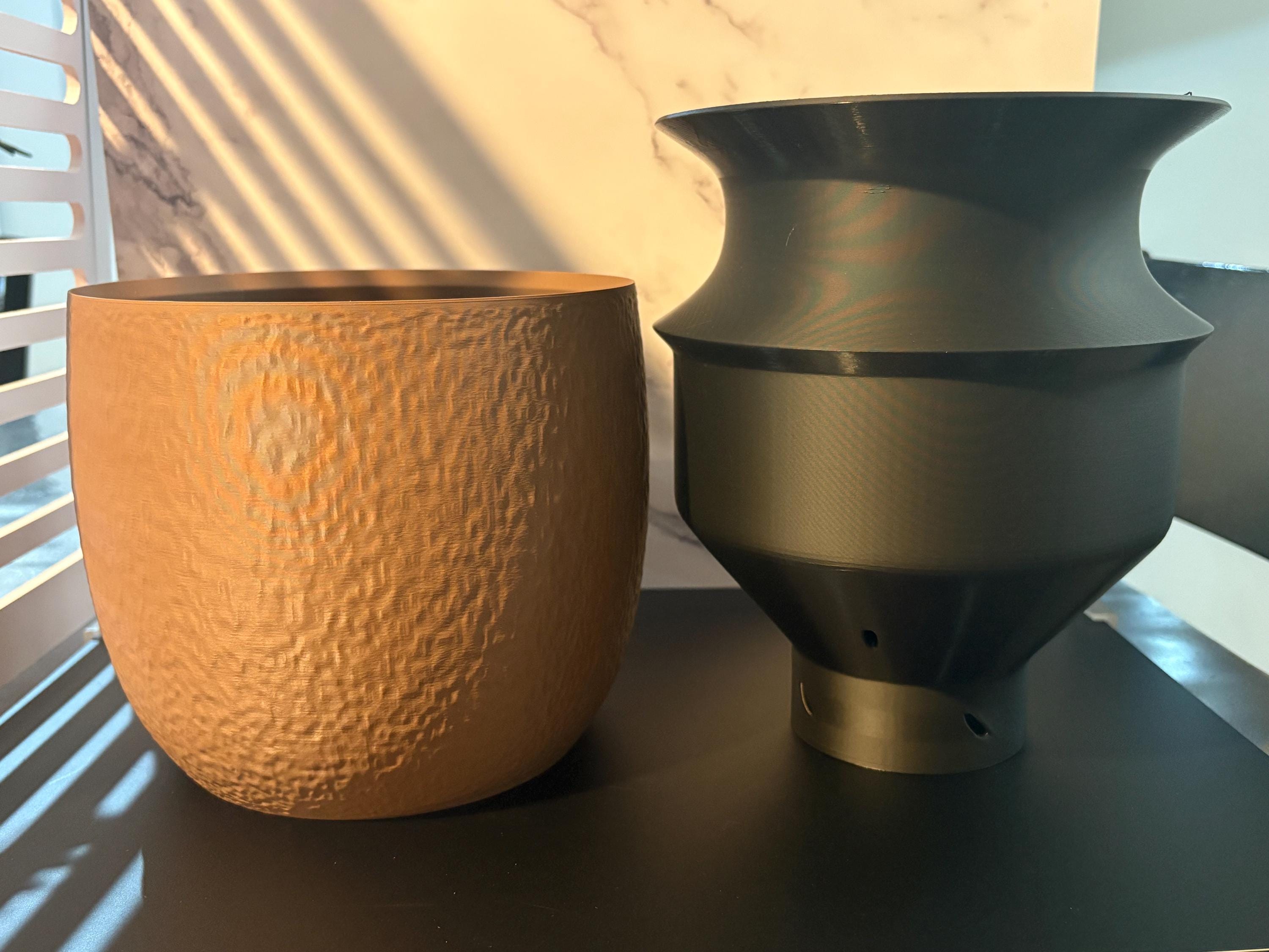 KYOTO Self-Watering Planter – Japanese-Inspired Modern Pot in 2 Sizes & Textures