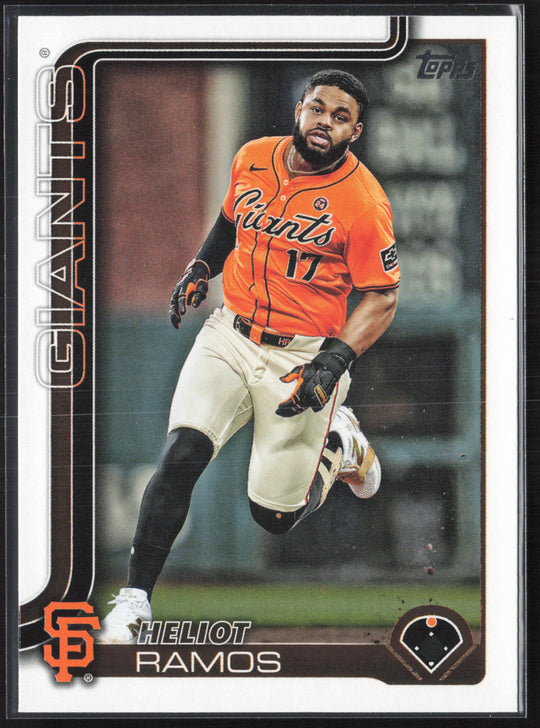 2025 Topps #527 Heliot Ramos