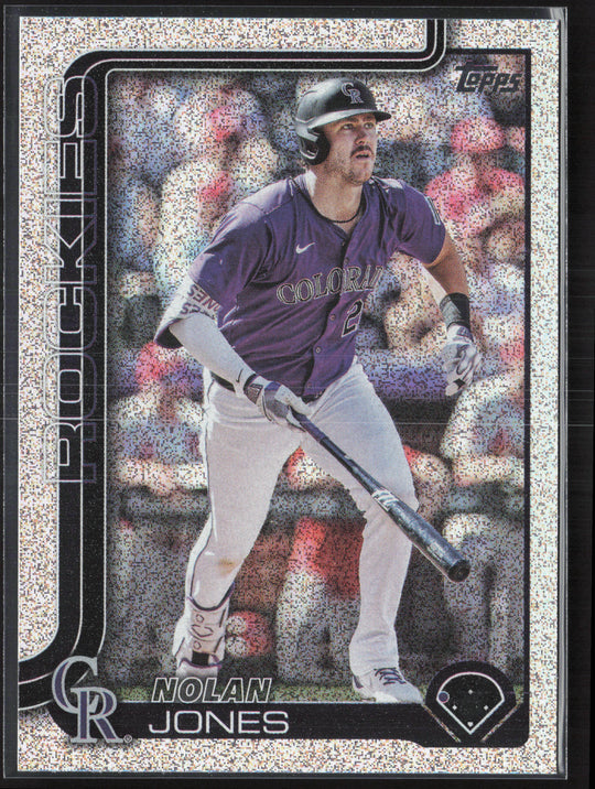 2025 Topps #403 Nolan Jones Sandglitter