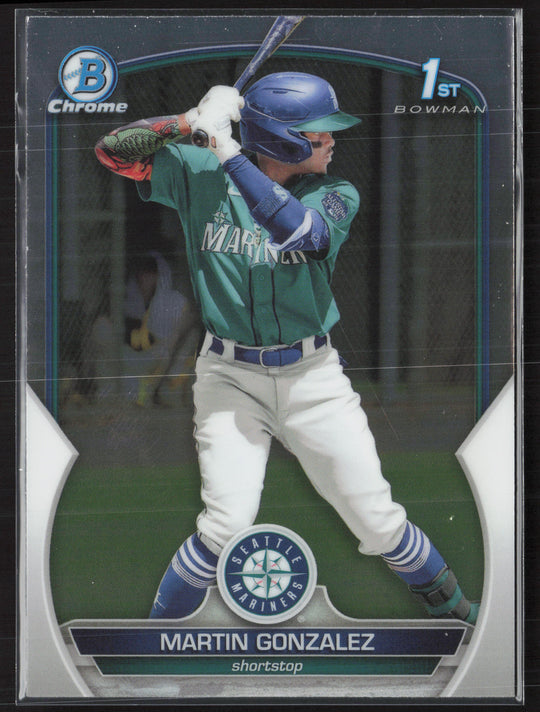 2023 Bowman #BCP-28 Martin Gonzalez Chrome Prospects