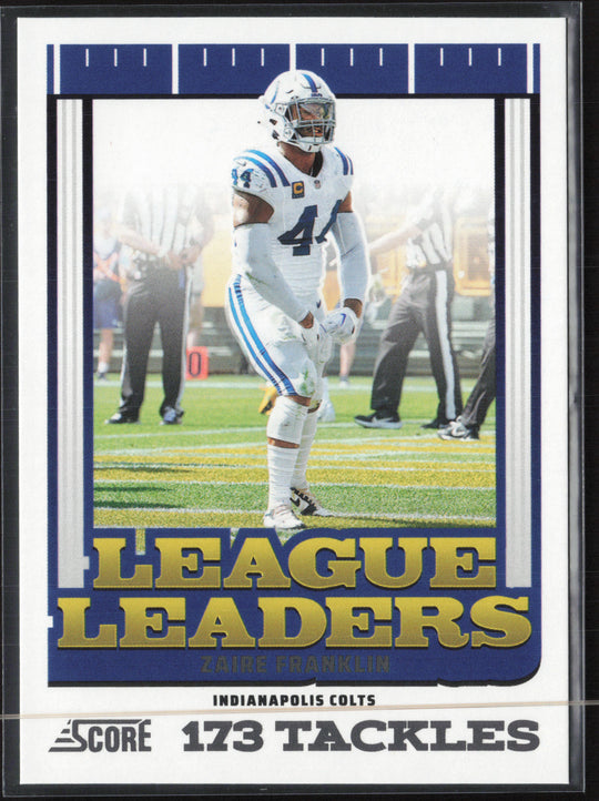 2025 Score #8 Zaire Franklin League Leaders