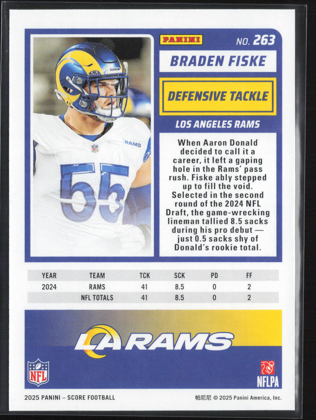 2025 Score #263 Braden Fiske