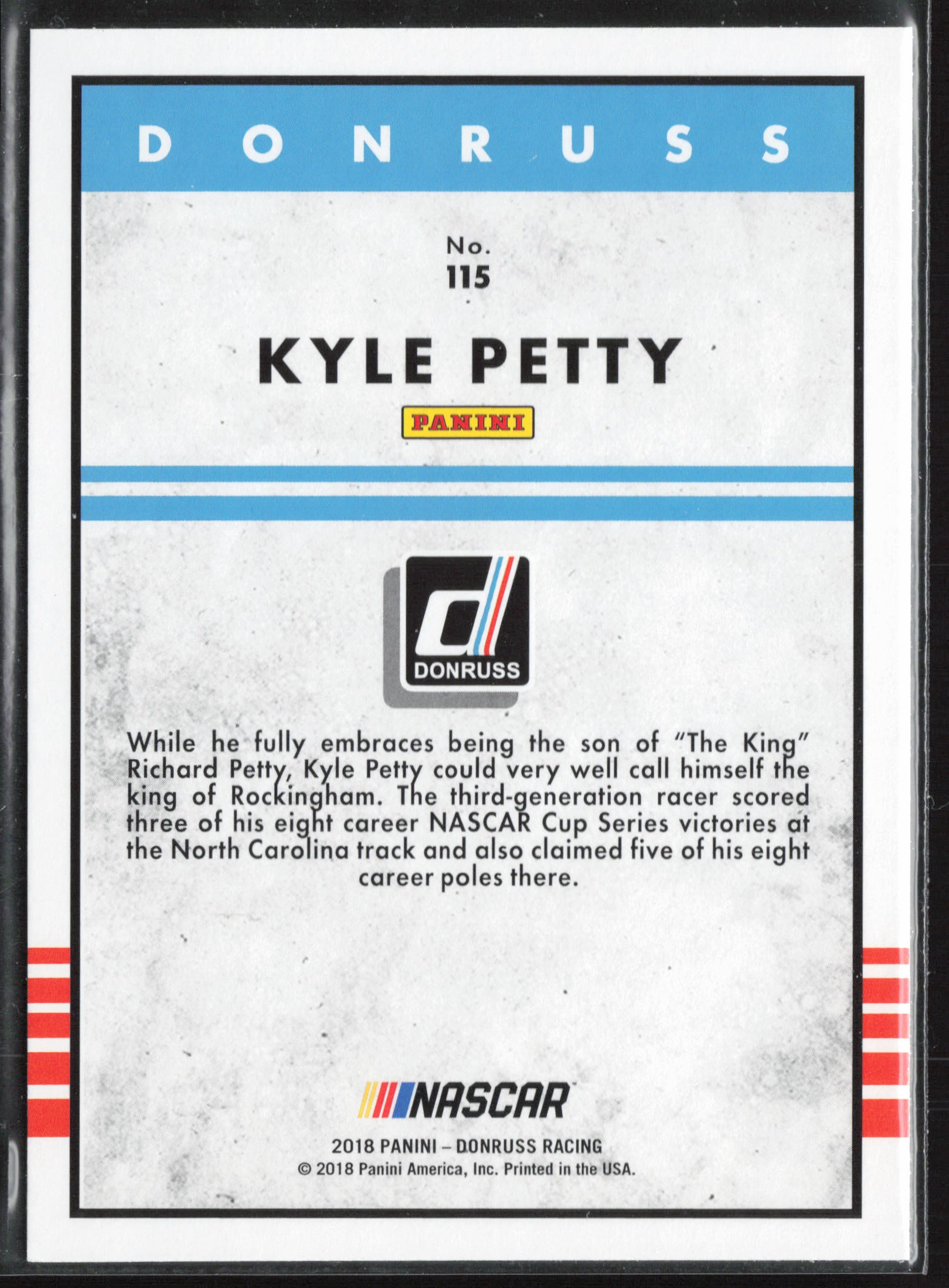2018 Donruss #115 Kyle Petty