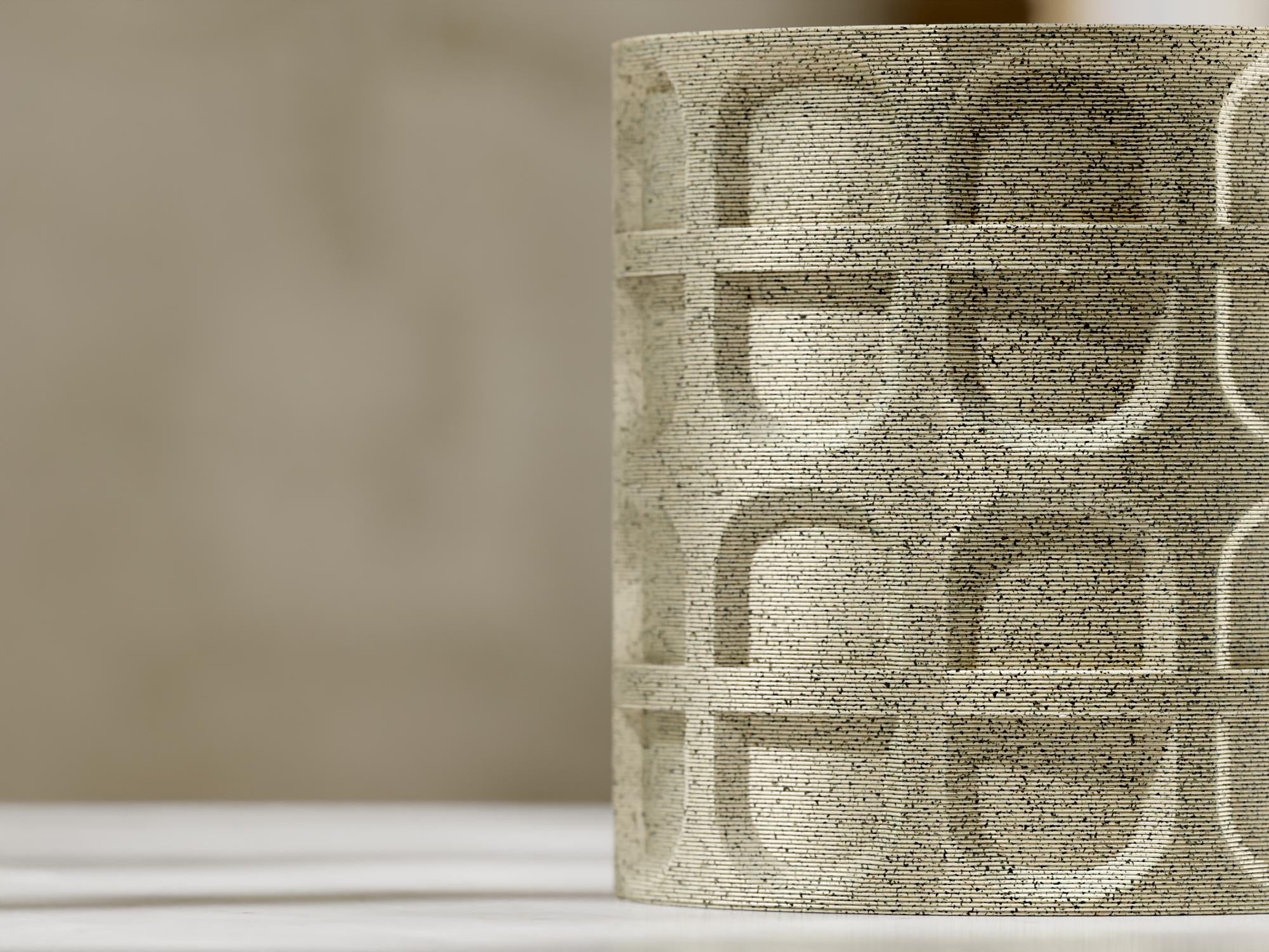 Trellis Small Planter – 3D Printed Modern Mini Plant Pot | Modular EvolvePlanter System with Drainage