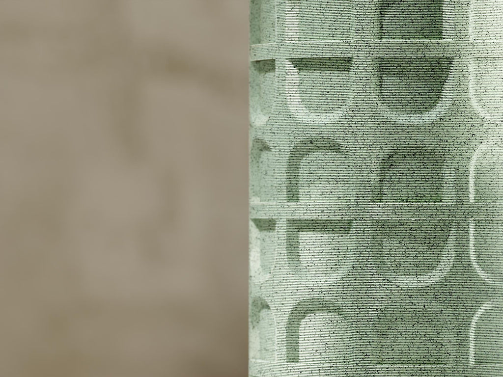 3D Printed Trellis Planter: Modern Geometric Medium Plant Pot with Drainage