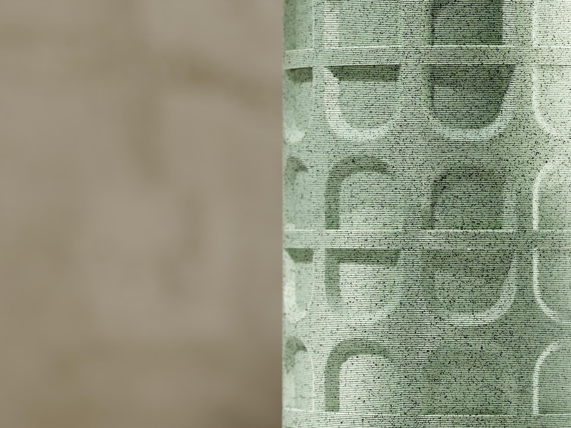 3D Printed Trellis Planter: Modern Geometric Medium Plant Pot with Drainage