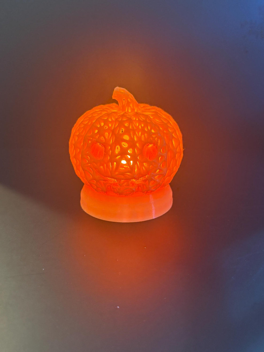 3D Printed Pumpkin Lantern: Halloween Tea Light Holder, Fall Decor