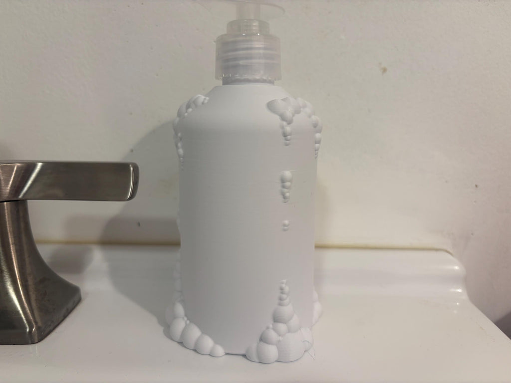 Bubble Soap Dispenser: Modern Bathroom Sink Accessory