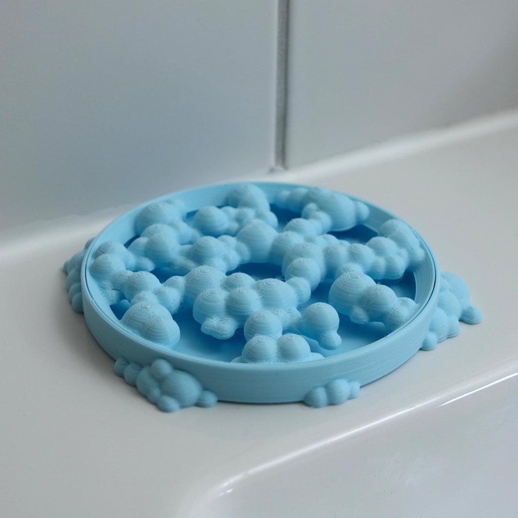 Bubble Soap Dish with Drainage: Modern Bathroom Accessory by Gazzaladra