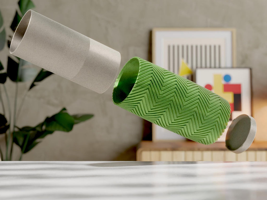 3D Printed Herringbone Tall Planter: Modular EvolvePlanter System