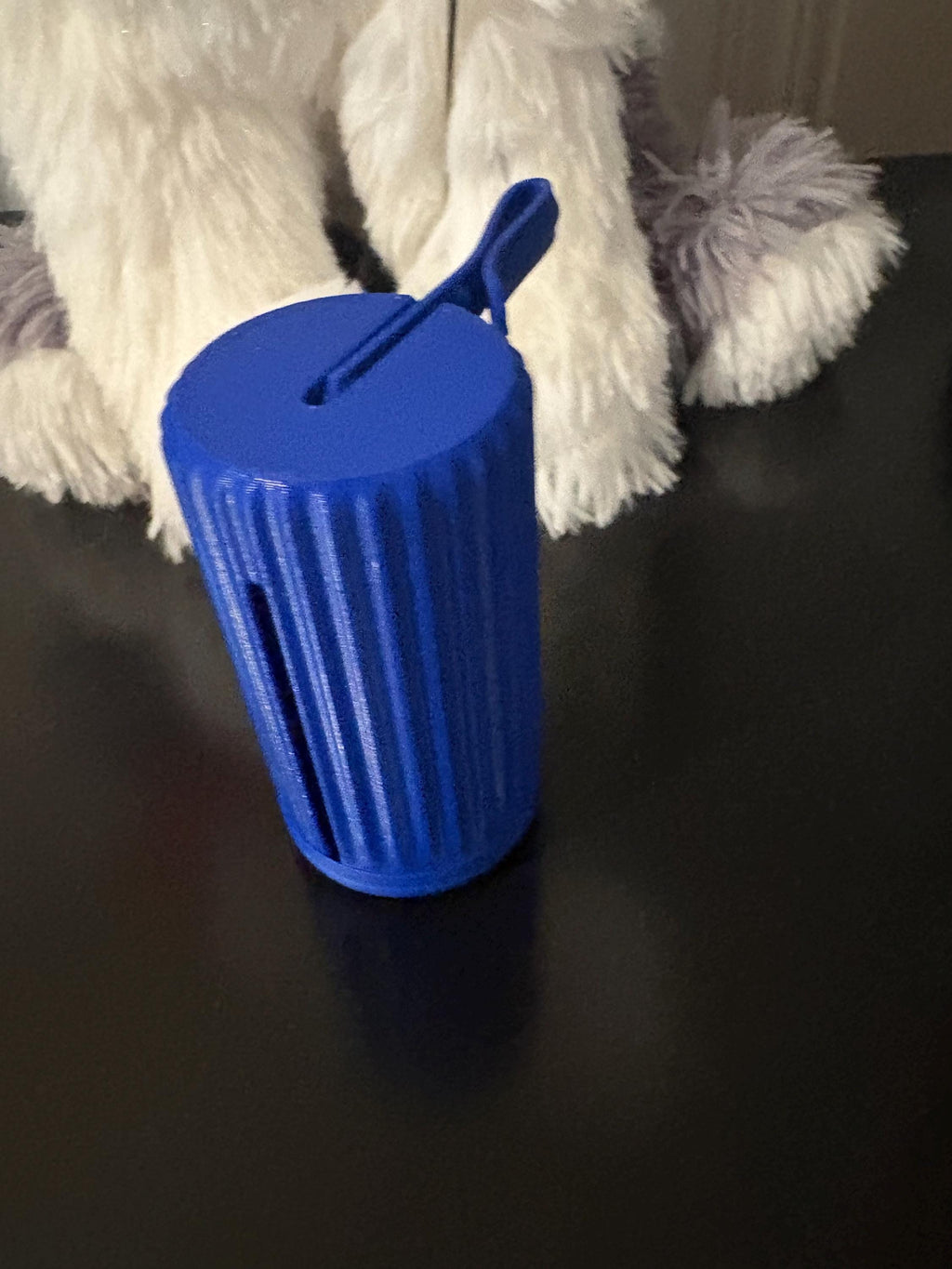 GLAMTIME Dog Poop Bag Dispenser: Stylish Clip-On Pet Waste Holder