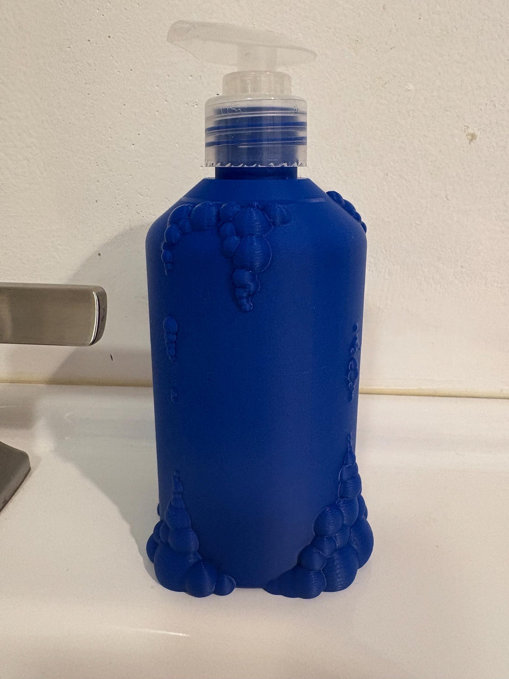 Bubble Soap Dispenser: Modern Bathroom Sink Accessory