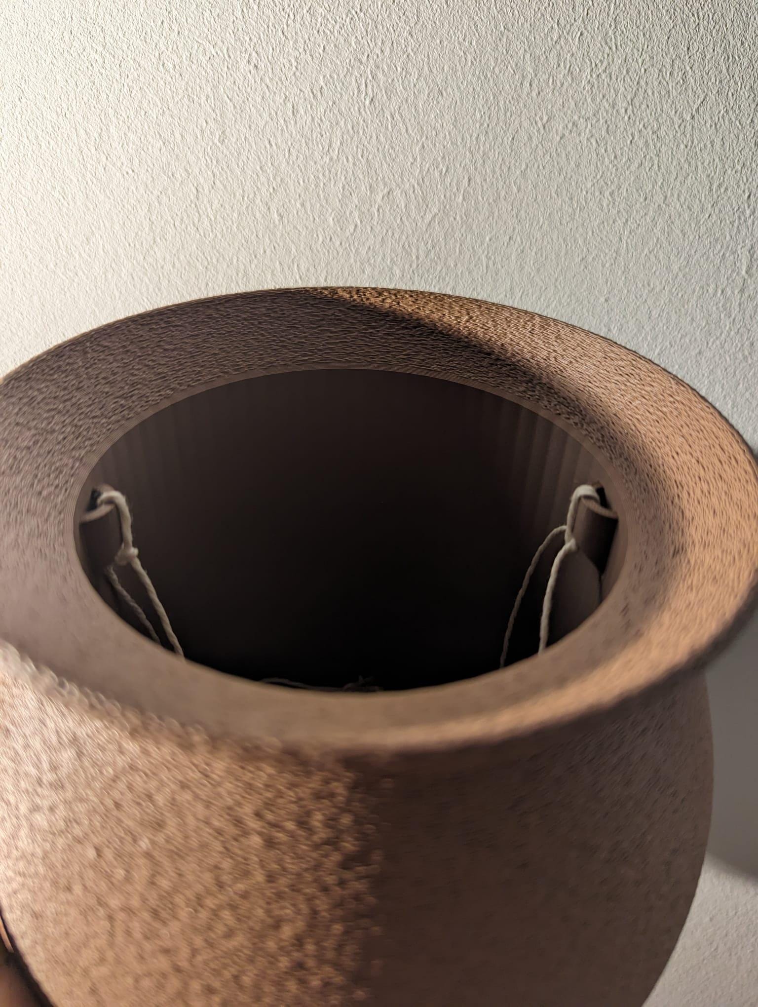 AquaFlora Self-Watering Planter – Modern 3D Printed Pot with Built-In Reservoir | Minimalist Indoor Plant Pot